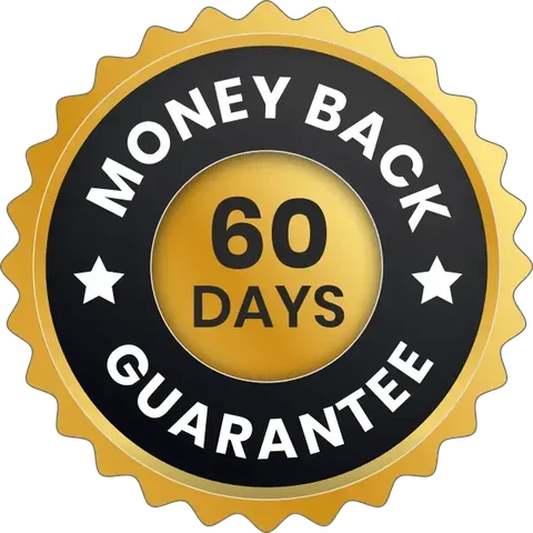 Cerebrozen 60 Days Money Back Guarantee badge